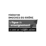 logo bouches du Rhône league de l'enseignement